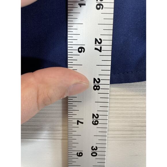 Healing Hands Purple Label Scrub Top Womens 2X Navy Blue 2172X Pockets - Picture 4 of 9